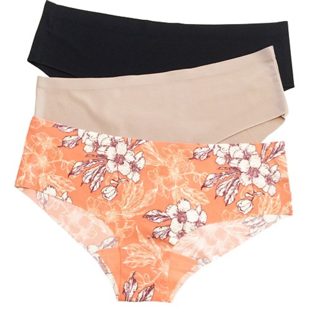 3 PACK!! Seamless, no show, low-rise panty